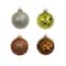 40 Pack 2.25" Forest Solid & Glitter Shatterproof Ornaments by Ashland®